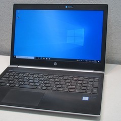◆ノートPC【Win10】hp probook 450 G5 Corei5-8250U メモリ8GB◆