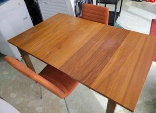 【SALE】ダイニングテーブルセット　椅子4脚付き  リサイクルショップ宮崎屋住吉店22.8.26F