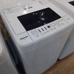 Hisense／ハイセンス　全自動洗濯機　4.5kg　2020年製　HW-T45C　リサイクルショップ札幌　買取本舗　平岸店の画像