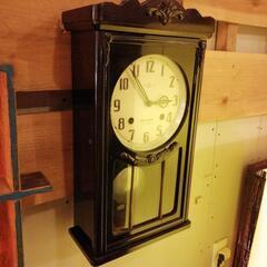 精工舎　セイコウ　SEIKO社　昭和30年代　アンティーク　ヴィンテージ　ボンボン時計　壁掛け時計　ゼンマイ式の画像