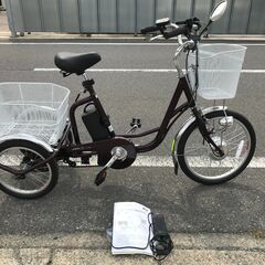 大幅値下げ！2022年4月購入　ミムゴ　3輪電動アシスト自転車　極上新古車