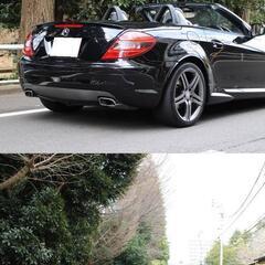 値下げ!オープンカー、AMG アーマゲイメルセデスベンツSLK 200  の画像