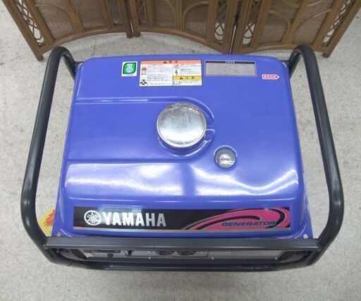 動作OK ヤマハ 発電機 2.0kVA 50Hz 家庭&業務用 ガソリンエンジン リコイル式 EF23H ☆ 札幌市 北区 屯田