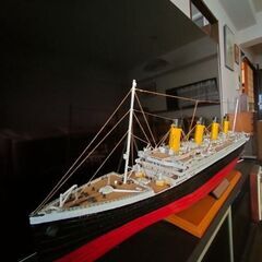 タイタニック　模型　1/350　完成品