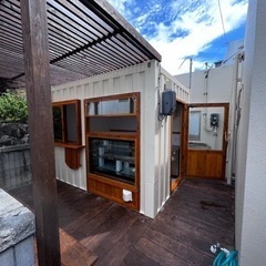 自宅の敷地内に小さなお店を作ります