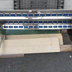 デコトラ二段バイザーNEWキャンター標準キャビン!ポン付け!マー...