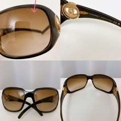 1度のみ使用　CHANEL シャネルサングラスの画像