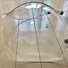 ヘルメット　風避け