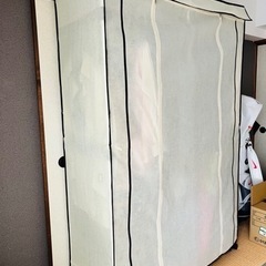 再出品！自立型キャスター付ワードローブの画像