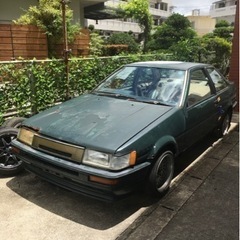 ae86 GT レビン　2ドア　早めに処分したいので今年中に持っていってくれる方値下げします。の画像