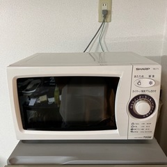 【取引者決まりました】電子レンジ　SHARP 2011年製