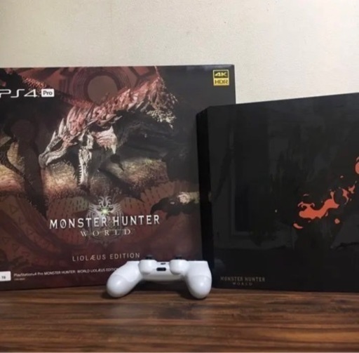 PS4 PRO リオレウスエディション　1TB 本体一式