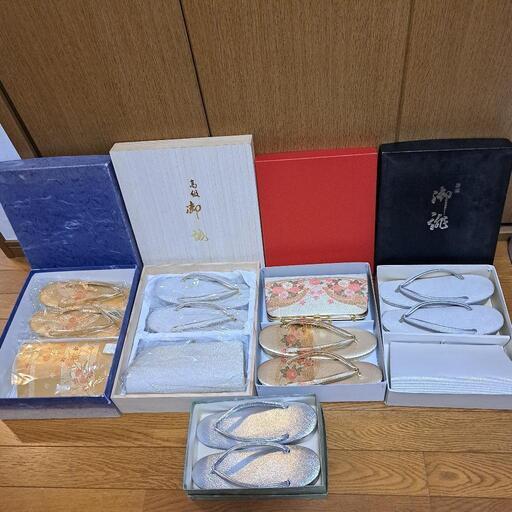 【８月31日まで】訪問着用草履　バッグまとめ売り