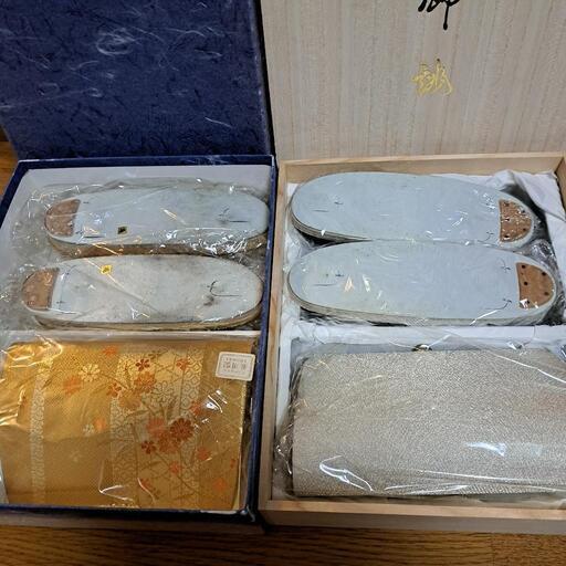 【８月31日まで】訪問着用草履　バッグまとめ売り