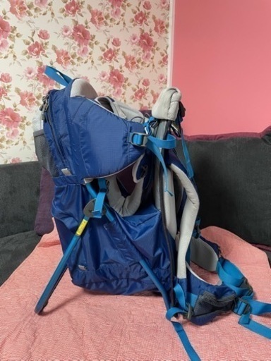 モンベル　ベビーキャリア　ピロー、レインカバー、サンシェード付き