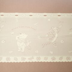 CC872 ディズニー くまのプーさん レース カフェカーテン ...
