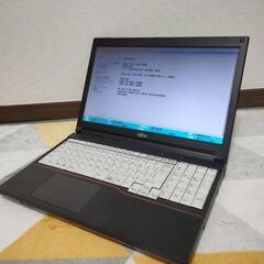 富士通　ノートパソコン　ノートpc core i5　BIOS起動...