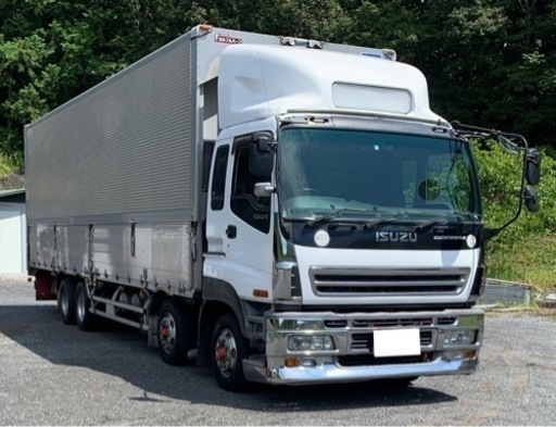 🌏いすゞギガMAX🌏アルミウイング🌏車検あり🌏7速MT、エアサス