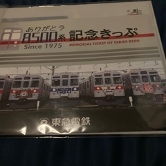 新品東急線の記念切符買って下さい土曜日日曜日なら午前中と午後空いてます