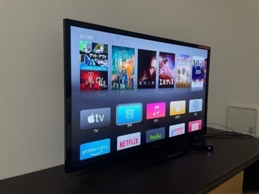 2018年製オリオン32インチテレビ+Apple tv3世帯