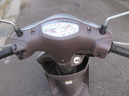 レッツG　 距離少　バッテリー新品　シルバー　FI　4スト　インジェクション　スズキ　原付