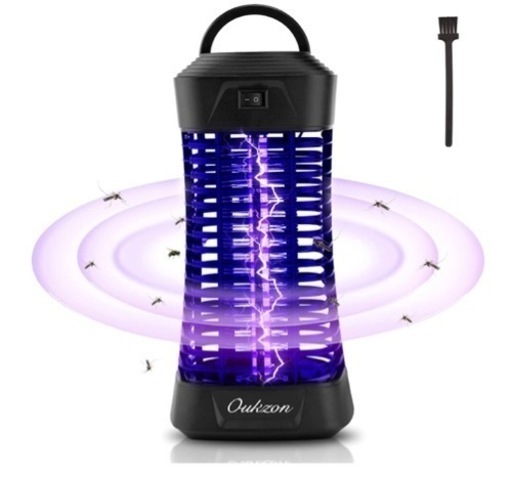 【新品】電撃殺虫器（蚊・コバエ・ハエ 捕虫器 電撃殺虫ライト）