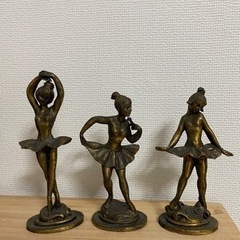 バレー人形　3セット　鉄でできたお人形の画像