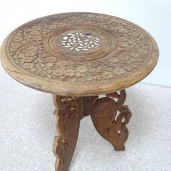 ☆★hf■アンティーク 昭和レトロ 木彫り 昭 ビンテージ 植木...