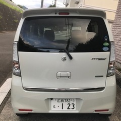 H27スズキワゴンRスティングレーTターボ レーダーブレーキサポート付き車検R6.5.28の画像