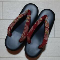 ちりめん 足が痛くなりにくい 草履  浴衣、小紋に