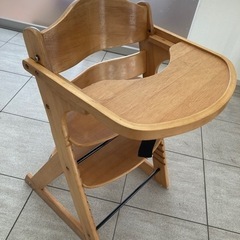 【決まりました】スーパーベビーチェアNEナチュラル　子供用　椅子