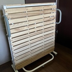 折り畳みベッド　 桐 すのこ