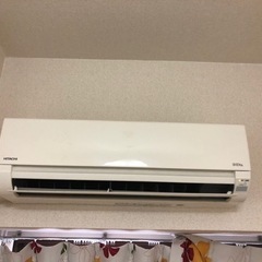 エアコン　Hitachi 白くまくん　2017年式　6畳用　2....
