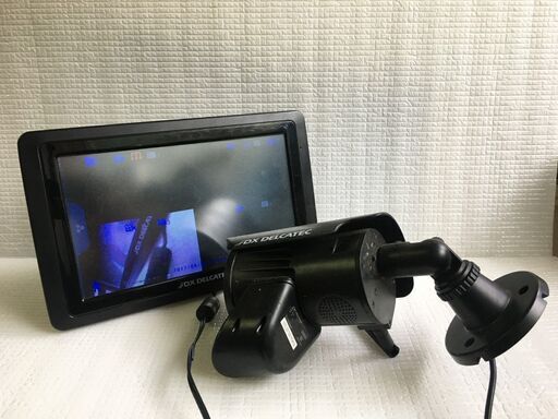 DXアンテナ 防犯ワイヤレスカメラ「WSC610S」モニターセット