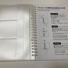 無印良品 リフィルノート チェキ入れに
