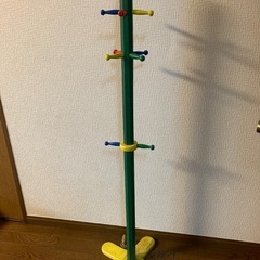 色鉛筆型　木製ボールハンガー（こども用）の画像