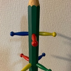 色鉛筆型　木製ボールハンガー（こども用）の画像