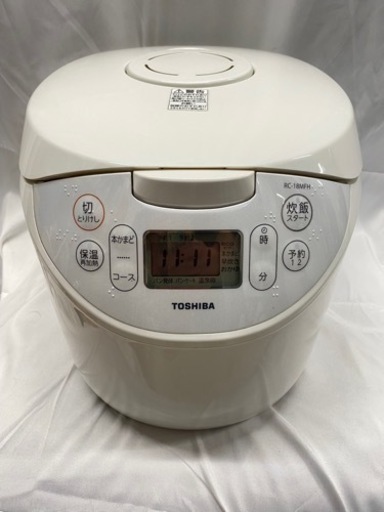 マイコンジャー炊飯器TOSHIBA一升炊き炊飯器パン