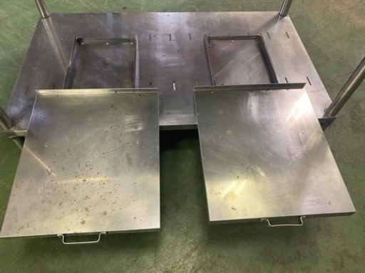 マルゼン作業台炊飯器カート付き　　1200x750x790