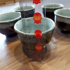 益子焼 湯呑みの画像