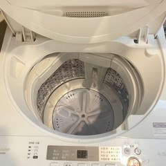 洗濯機 SHARP 2019年製 4.5kgの画像