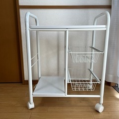 キャスター付きキッチンワゴン