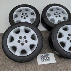 【受け渡し決定の予定です】トヨタ純正ホイール。スタッドレスタイヤ...