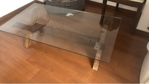 ACTUS　テーブル ローテーブル ガラステーブル 家具