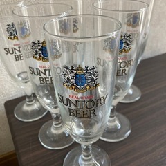 サントリービアグラス　6脚