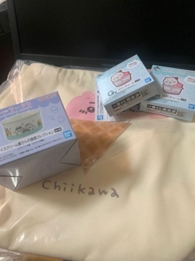 ちいかわ　一番くじ　トート　食器