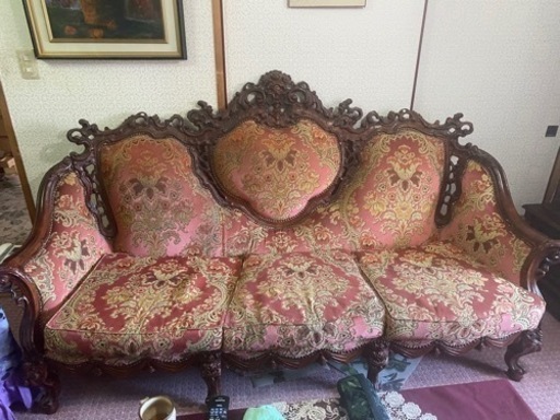 アンティーク高級ソファロココ調タイムセール♥♥♥