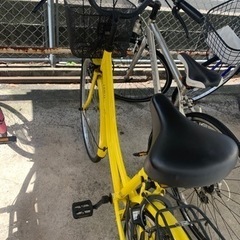 黄色い自転車の中古が安い！激安で譲ります・無料であげます