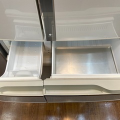 Panasonic 6ドア冷蔵庫 NR-FTM477S-H