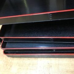 ★木製ｱﾝﾃｨｰｸ茶道配膳棚4段 W850×D410×H1160の画像